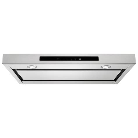 kitchenaid 30 ducted range hood stainless steel under cabinet|kitchenaid exhaust fans for stoves.